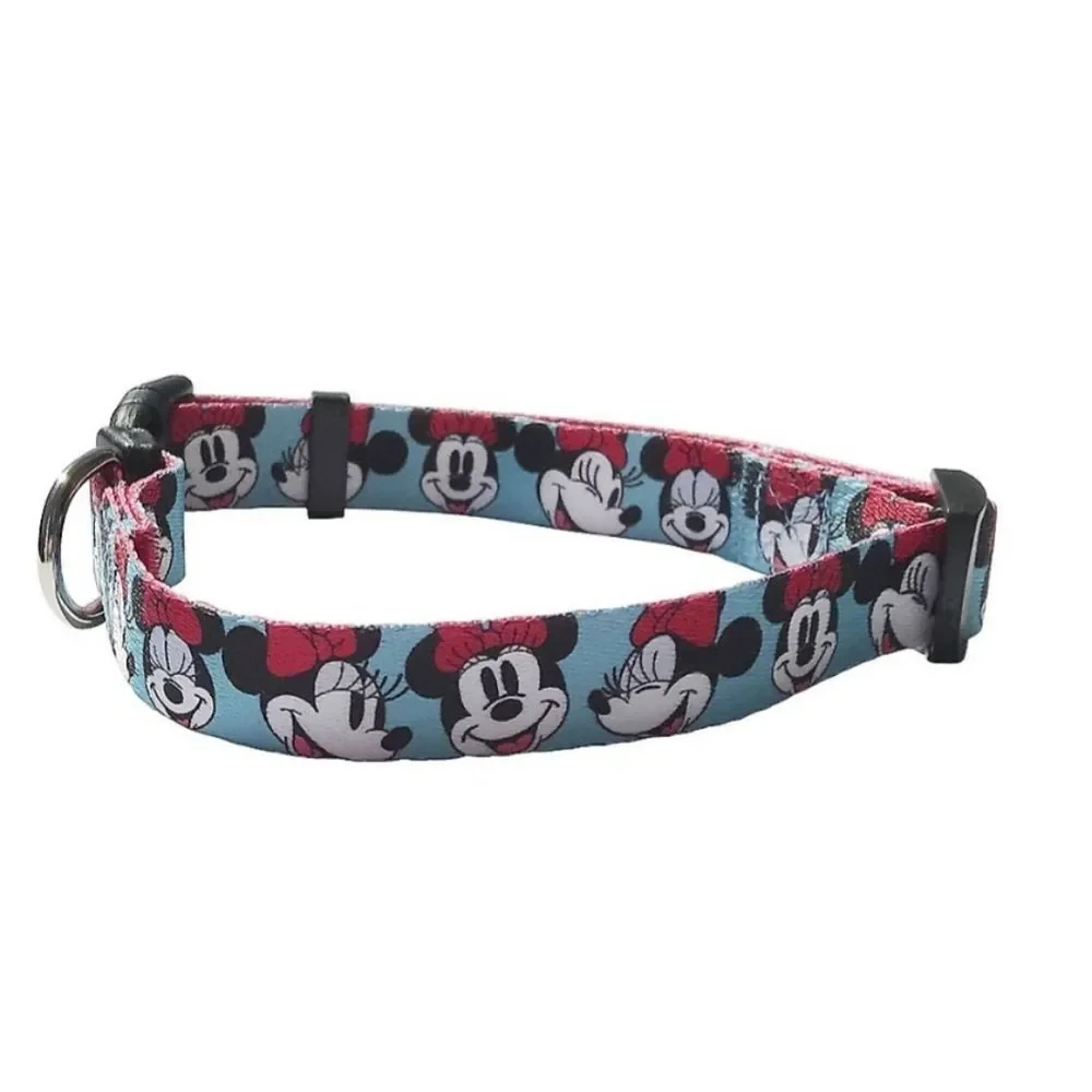 Disney Mickey Mouse and Friends Minnie Mouse Dog Collar Small 9.8-15 Inch New